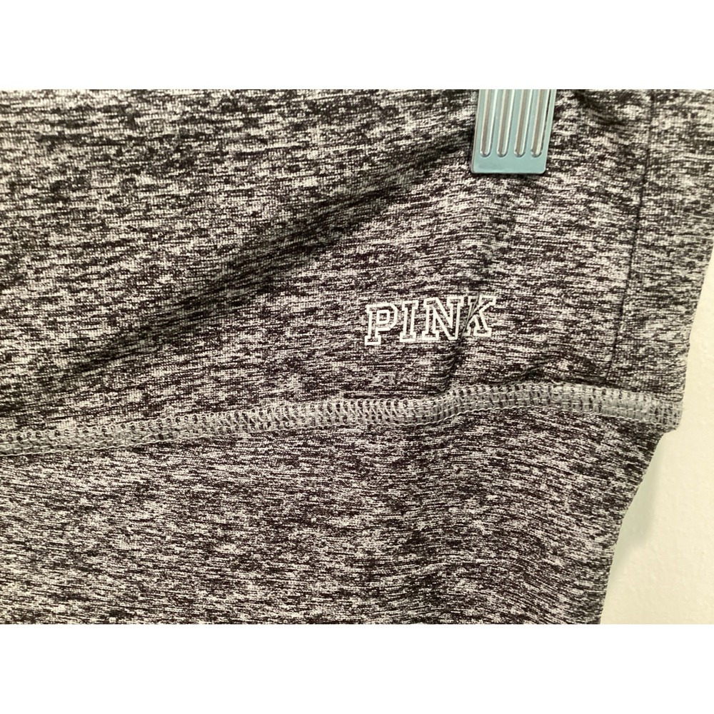 Victorias Secret PINK Gray Space Dye Marl Leggings Athleisure Yoga Pants Womens - Picture 2 of 4